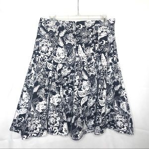 Chaps pleated skirt